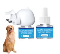 Diffusore Feromoni Calmanti per Cani | Per La Cura Dei Cuccioli | Effetto Lenitivo Non Tossico Ampia Copertura Contro La Solitudine