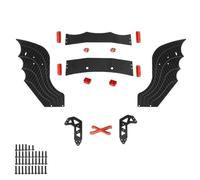 Diffusore Fibra Carbonio Supporta Telaio Alare Per ARRMA Per LIMITLESS 1/7 | Aggiornamenti per auto RC, supporti per diffusori in fibra di carbonio e telaio dell'ala posteriore Ricambi