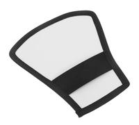 Diffusore Flash a Due Facce Riflettore Argento Bianco PU | Design a Doppia Faccia, Fascia Elastica, Luce Indiretta, per Fotografi e Ritratti, Eventi All'aperto