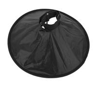 Diffusore Flash per Fotocamera Riflettore Nero in Stoffa Portatile | Luce Uniforme senza Riflessi, Accessorio per Fotografi in Viaggio, Copertura che Avvolge L'obiettivo