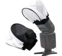 Diffusore flash per fotocamera, softbox per Speedlight 430EX, 600EX-RT, Yongnuo YN560, modifica della luce rapida per studio e fotografia in loco, nero