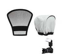 Diffusore Flash, Riflettore Flash, Diffusore 2-In-1, Riflettore Diffusore Glitterato, Diffusore Di Luce, Diffusore Glitterato Applicabile Sb-600, Sb-800, Canon Speedlite 380ex