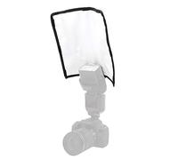 Diffusore Flash, Riflettore Universale Speedlite Pieghevole Flash Softbox Diffusore Speedlite Diffuser Flash per Luce Speedlite con il Riflettore della Fotografia Ad Anello del Gancio Riflettore