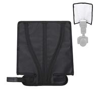 Diffusore Flash, Telecamera Diffusore Flash Universale Speedlite Riflettore Pieghevole Flash Softbox Diffuser Speedlite con Anello di Diffusore Flash per il Gancio per il Riflettore Fotografico