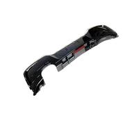 Diffusore for labbra paraurti posteriore con spoiler posteriore a LED compatibile for BMW 1er M Sport F20 F21 M135i M140i compatibile for BMW E92 E93 335I(With light 12-14)