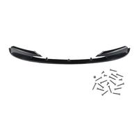 Diffusore for paraurti anteriore, protezione for BMW Serie 3 F30 F31 330i 340i 328i M Performance Tuning Refit 2012-2018(Black)