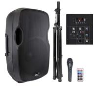 DIFFUSORE GEMINI AS-12BLU PACK DIFFUSORE GEMINI MODELLO AS 12 P BLU BI AMPLIFICATO A 2 VIE DA 1500 W DI PICCO - 30-20.000 HZ - TWEETER DA 2" - WOOFER DA 12"