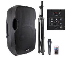 DIFFUSORE GEMINI AS-12BLU PACK DIFFUSORE GEMINI MODELLO AS 12 P BLU BI AMPLIFICATO A 2 VIE DA 1500 W DI PICCO - 30-20.000 HZ - TWEETER DA 2" - WOOFER DA 12"