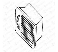 Diffusore griglia aria interno riscaldamento cabina adatto a iveco Daily