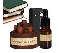 Diffusore in legno - Diffusore di olio, diffusore per aromaterapia, diffusore ad ultrasuoni, diffusore di olio in legno piccolo diffusore rotondo diffusore in legno per aromaterapia casa diffusore