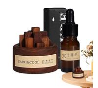 Diffusore in legno - Diffusore di olio, diffusore per aromaterapia, diffusore ad ultrasuoni, diffusore di olio in legno piccolo diffusore rotondo diffusore in legno per aromaterapia casa diffusore