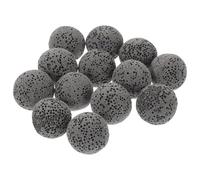 Diffusore in Pietra Lavica Nera 54 Pezzi, 1,4x1,4x1,4cm | Struttura Porosa e Leggera, Formato Portatile, per Hotel, Sauna, Ciotole Piccole o Sacchetto