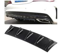 Diffusore labbro paraurti posteriore universale per auto 5 ABS in fibra di carbo