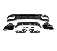 Diffusore Labbro Posteriore Per Benz W212 Berlina con AMG Line 2014-2016 E63 Diffusore paraurti posteriore