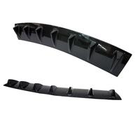 Diffusore Lucido NERO Verniciato Adatto Per VW Polo Van Paraurti Posteriore