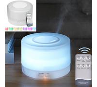 Diffusore Oli Essenziali 500ML Umidificatore Ultra 7 LED Casa Ufficio