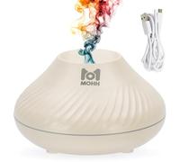 Diffusore Oli Essenziali - Vaporizzatore per Aromaterapia e Umidificatore per Ambienti con Cavo di Alimentazione Incluso - Design Moderno ed Elegante