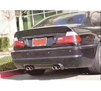 Diffusore paraurti Paraurti Posteriore Diffusore Labbro Per BMW E46 Per M3 COUPE 2 Porte 2000-2006 Car Boot Staffa Splitter Spoiler Labbro Posteriore Lip Spoiler(ALL CARBON FIBER)