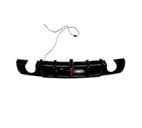 Diffusore paraurti Per Chrysler 300C 300 SRT 15-23 Diffusore Posteriore Labbro Paraurti Body Kit Boot Staffa Spoiler Protezione Copertura Protezione Labbro Posteriore Lip Spoiler(With LED Light 1)