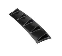 Diffusore paraurti Per S2000 2000-2009 Parte inferiore del paraurti posteriore corpo Diffusore labbra 5 Kit spoiler deflettore pinna di squalo Nero