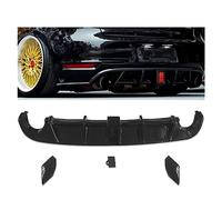 Diffusore Paraurti Posteriore Auto per VW Golf MK VI GTI 6 GTI MK6 GTI 2.0 GTI 5K1,Paraurti Posteriore Diffusore Labbro Inferiore Spoiler Splitter Copertura