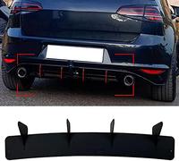 Diffusore Paraurti Posteriore In Materiale Abs Per Golf 7/7.5 Mk7 7r Gti, Protezione Diffusore Per Labbro Posteriore Kit Corpo Spoiler Per Spoiler Per Paraurti Inferiore