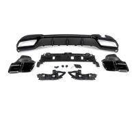 Diffusore paraurti posteriore Per Benz Classe E W212 Berlina Per AMG Per La Linea 2014-2016 Diffusore Paraurti Posteriore Stile E63