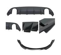 Diffusore Paraurti Posteriore Per Dodge Per Caricatore Per SRT R/T Per Scat 15-23 Diffusore Posteriore Paraurti Anteriore Lip Splitter Spoiler Parte Modifica Esterna Paraurti Posteriore(Nero opaco)