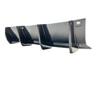 Diffusore Paraurti Posteriore Per Dodge Per Challenger GT Per SXT Plus 2015-2023 Paraurti Posteriore Diffusore Labbro Splitter Spoiler Nero Opaco Nero Lucido(Carbon Fiber Look)