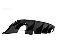 Diffusore Paraurti Posteriore Per Dodge Per Charger Per SRT 2015-2021 Spoiler Posteriore Per Auto Deviatore Diffusore Kit Carrozzeria Decorativo(Bright black)