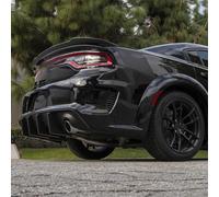 Diffusore Paraurti Posteriore Per Dodge Per Charger Widebody Performance 2015-2024 Diffusore Posteriore Paraurti Spoiler Splitter Opaco In Fibra Di Carbonio Look(Aspetto in fibra di carbonio)