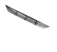 Diffusore Paraurti Posteriore Per Tesla Per Model Y Per Juniper 2025 Paraurti Posteriore Diffusore Labbro Splitter Spoiler Piastra Adesivo Refit Kit(Bright Carbon)