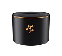 Diffusore per aromaterapia con illuminazione a fiamma colorata, funzione di sicurezza con spegnimento automatico e tecnologia a nebbia silenziosa (A)