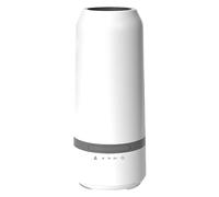Diffusore per aromaterapia con luce a fiamma colorata, umidificatore portatile da 2000 mAh, serbatoio d'acqua da 75 ml, ricarica di tipo C, per casa, auto, camera da letto e ufficio