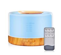 Diffusore per aromaterapia con telecomando, spegnimento automatico, luci che cambiano colore, per rilassarsi in casa e rinfrescare l'aria