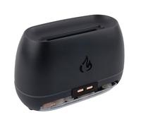 Diffusore per aromaterapia da 200 ml con 7 modalità di cambio colore e funzionamento silenzioso, per meditazione e relax, livello di rumore 36 dB (nero)
