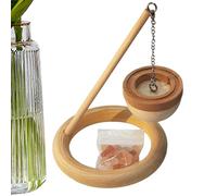 Diffusore Per Aromaterapia - Legno Di Pino 10×10×15 Cm | Diffusore Aromaterapia Naturale Rialzato Senza Fiamma | Deodorante Oli Essenziali Ornamento Domestico | Per Compleanno Festività Relax E Uso Qu