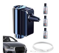 Diffusore per aromaterapia per auto, 3 modalità, regolabile, oli profumati naturali, atomizzatore per oli profumati, diffusore intelligente per auto