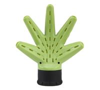 Diffusore per asciugacapelli a forma di palmo, strumento multifunzionale per acconciature, 20 x 16 cm, accessorio portatile per casa, viaggi, scuola e salone