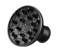 Diffusore per asciugacapelli, accessorio diffusore per capelli ricci e ondulati naturali, diffusore professionale regolabile per asciugacapelli | Diffusore pieghevole per asciugacapelli da donna