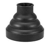 Diffusore per Asciugatrice, Diffusore per Asciugacapelli Pieghevole Professionale per Parrucchieri Resistente Alle Alte Temperature Lavabile per la Casa (BLACK)