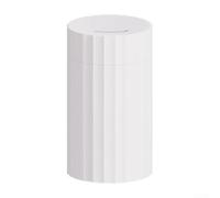 Diffusore per auto con oli essenziali, umidificatore da 100 ml con alimentazione USB e luce colorata a fiamma tattile per una guida sicura e rilassante (bianco)