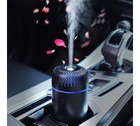 Diffusore per auto umidificatore USB aromaterapia olio essenziale deodorante USB nebbia fredda mini diffusore portatile per auto, casa, ufficio, camera da letto (nero)
