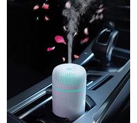 Diffusore per auto umidificatore USB aromaterapia olio essenziale deodorante USB nebbia fredda mini diffusore portatile per auto, casa, ufficio, camera da letto (bianco)