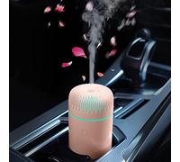 Diffusore per auto umidificatore USB aromaterapia olio essenziale deodorante USB nebbia fredda mini diffusore portatile per auto, casa, ufficio, camera da letto (rosa)