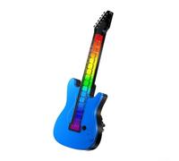 Diffusore per bocchetta dell'aria per auto, con luce musicale RGB, supporto per aromaterapia, con clip per profumo, ritmo attivato dal suono, decorazione per interni auto, adatto (blu)