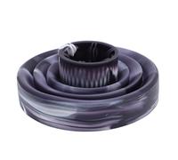 Diffusore per capelli Attaccamento del pompino universale portatile con guscio protettivo di distribuzione del per ricci di lunga durata, facile installazione, materiale in (Inchiostro nero)