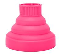 Diffusore per capelli universale Diffusore Portile Traveling Piegaggio Attaccamento per asciugacapelli per accumulo di capelli ABS SILICONE MATERIALE 1PC (Rosa)