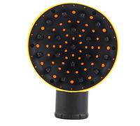 Diffusore per capelli universali Professione Diffusore per asciugacapelli per PC Blu giallo Orto Curido Resistente alla temperatura ad alta temperatura (Giallo)