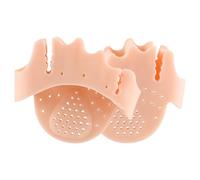 Diffusore per dita dei piedi | 2 pezzi separatore per dita sovrapposte in silicone | Cuscino per correttore del piede per l'allenamento quotidiano yoga corsa Tacchi da ballo Donne Uomini